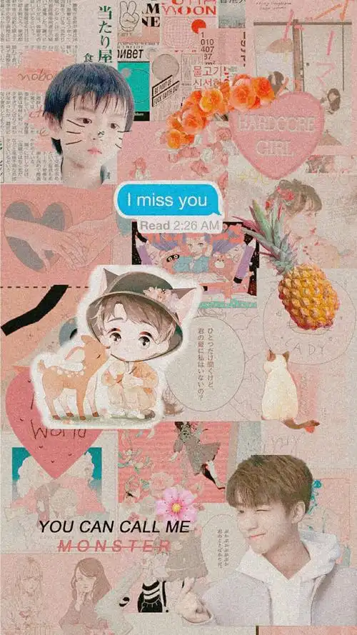 tfboys王俊凯拼贴壁纸