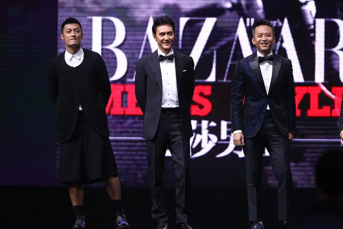 余文乐,冯绍峰,邓超和韩庚同台,为什么年龄最大的冯绍峰,看起来最年轻