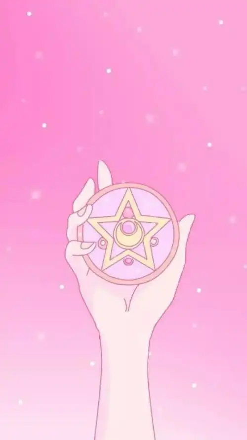 少女心图案粉色简笔画