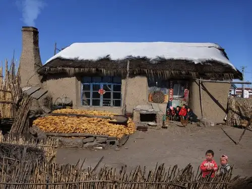 民俗摄影中国东北农村即此羡闲逸