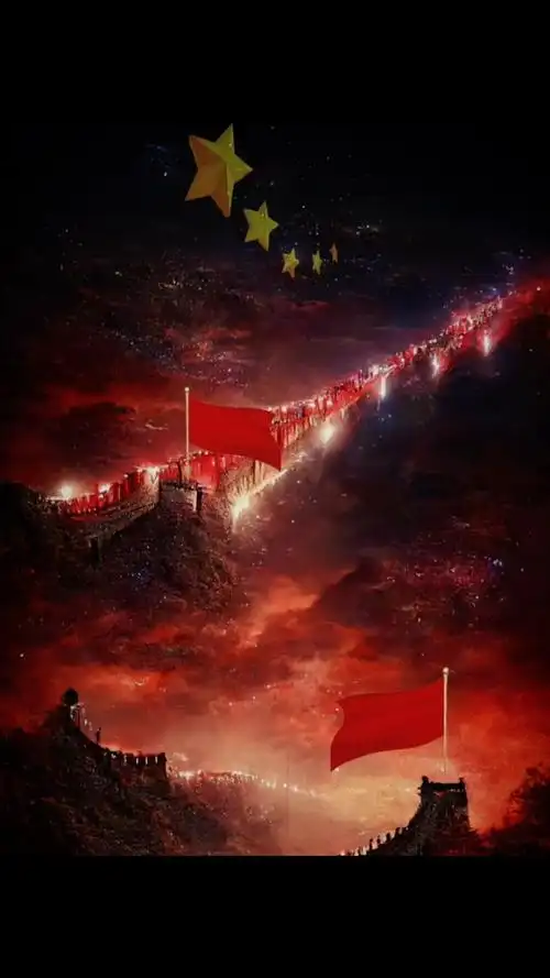 中国红中国的力量