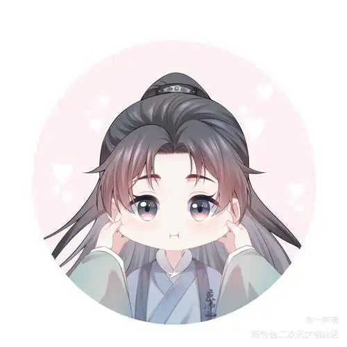 捏脸脸_山河令浪浪钉温周q版绘画作品