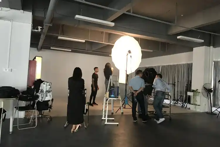 深圳大型影棚拍摄 现场花絮