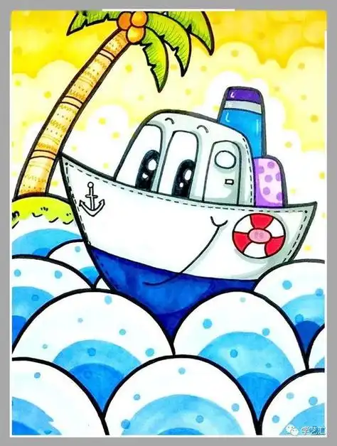 7一9岁儿童画简单7一9岁儿童画简单画