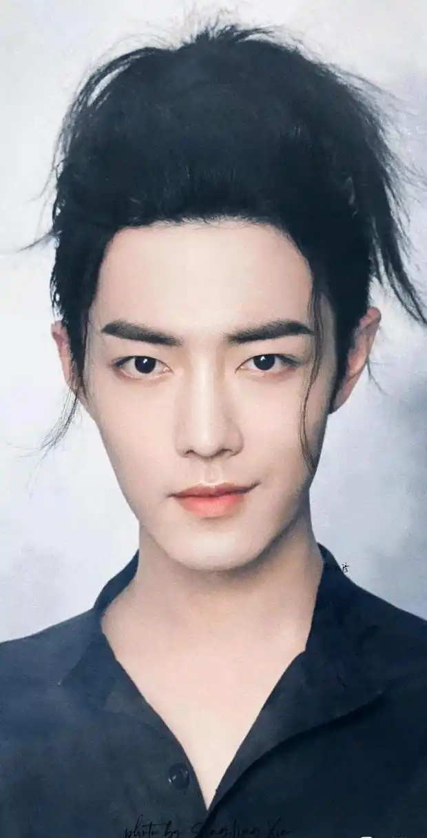 肖战高马尾造型#  哇!高马尾耶!