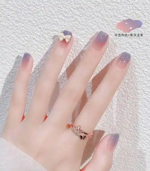 2023夏季超流行的渐变美甲来一波~_时尚_颜色_季节