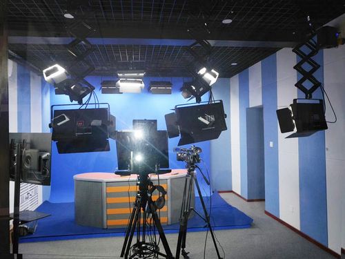 虚拟演播室节目抠像制作室真三维演播室搭建变焦动画新品访谈室直播