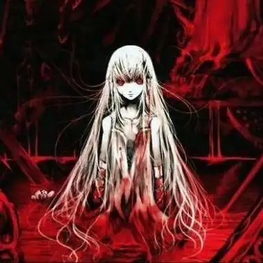 二次元头像眼睛带血