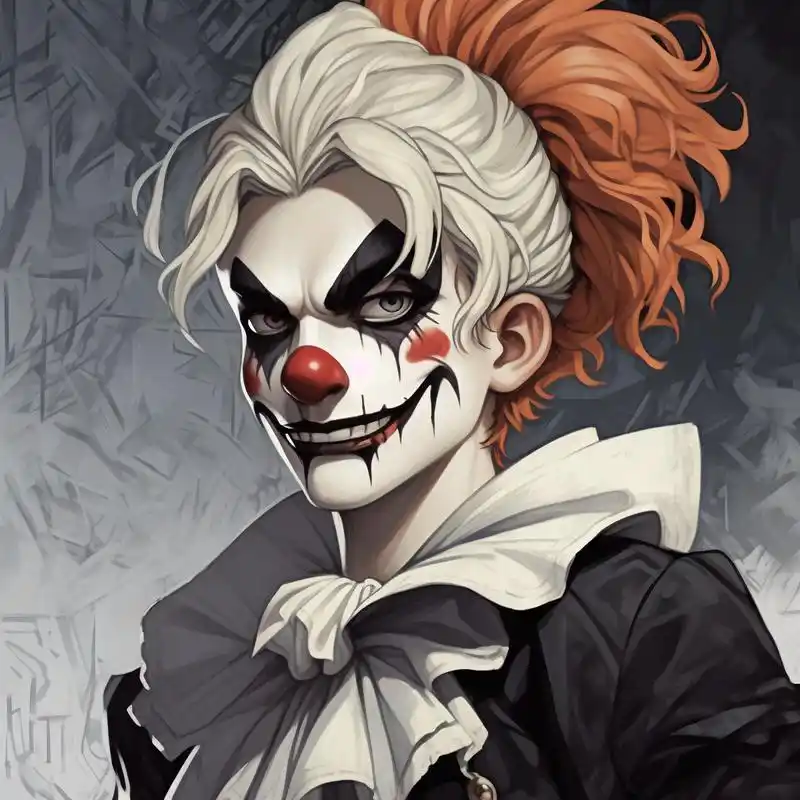 94 今天给大家带来一组超酷的小丑动漫头像,每一个都细节满满,绝对