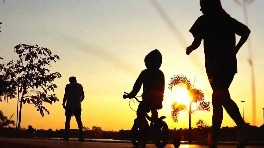 幸福家庭 ,一家三口,亲子活动