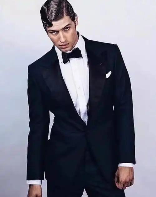 绅士发型搭配攻略商务时尚优雅绅士油头这样梳