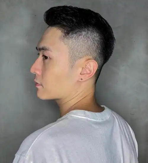 男生两边铲光发型清爽帅气2020夏天这样剪你就是最靓的仔