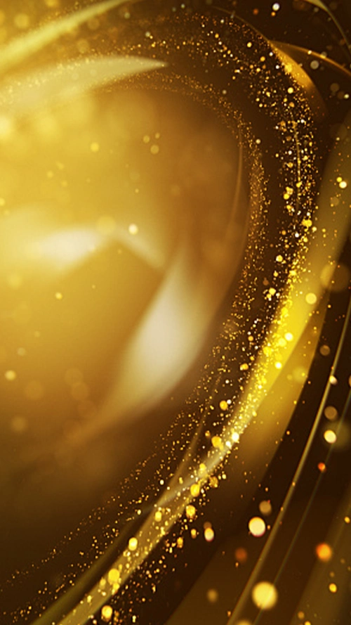 大气炫酷金色动感科技h5背景