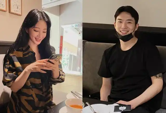 大明星x小奶狗,韩艺瑟晒小男友自拍合照,恋爱的"酸臭味"