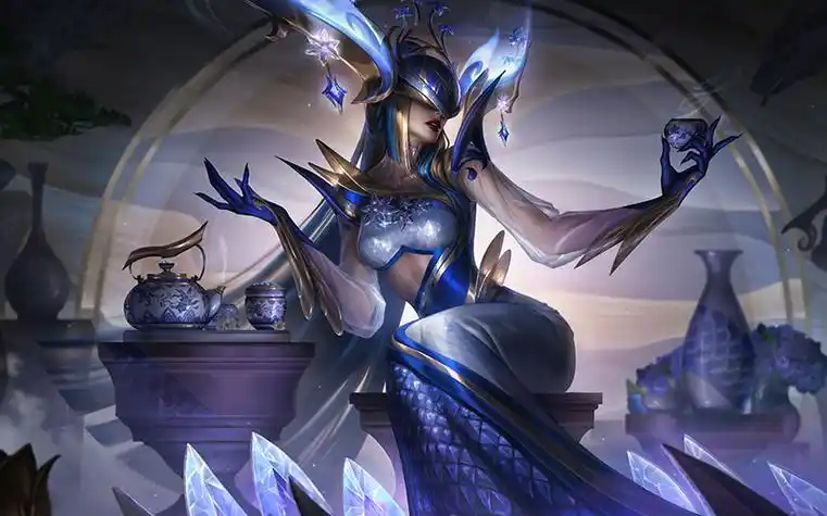 斗魂竞技场全英雄吃鸡挑战第六十期-冰霜女巫-丽桑卓(冰女)