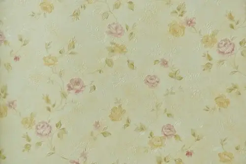 海粤鑫厂家直销壁纸 美式英式田园小花卧室背景满铺 21-05405墙纸