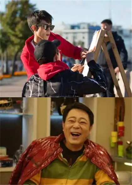 【图】《家有儿女初长成》正在拍摄中 张一山晒与高亚麟合照