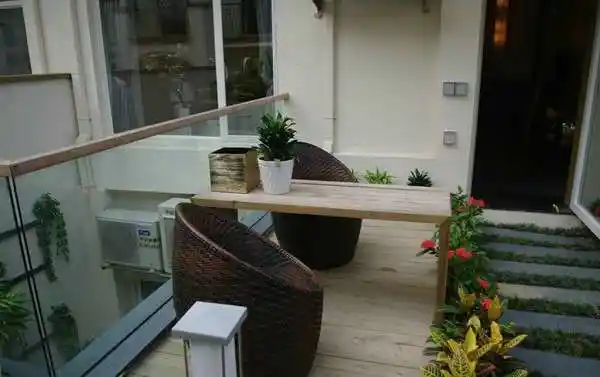 小户型入户花园怎么装修 方正型入户花园空间布置利用装修效果图