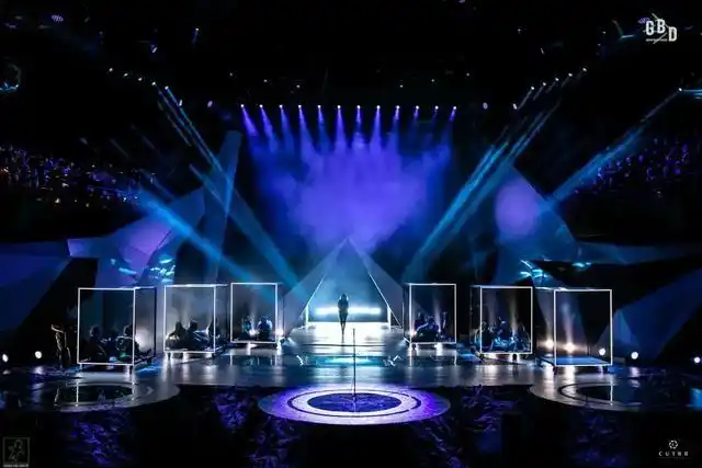 有创意又好看的极简风格舞台