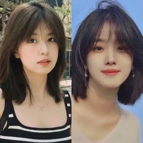 圆脸适合刘海吗(圆脸女生适合什么发型)-图10