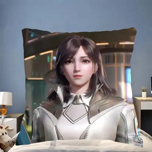 吞噬星空抱枕动漫周边星辰变秦羽姜立焰灵姬吞噬星空罗峰徐欣沙发靠枕