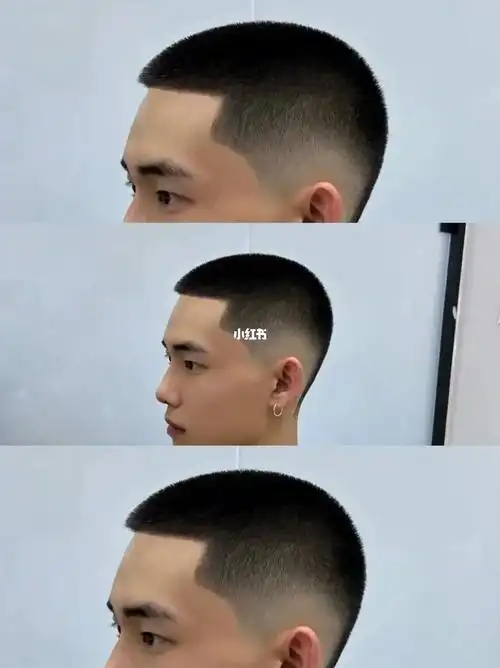 很多精致男士圆寸渐变型男必备发型 干净 线条感#潮流  #男士发型参考