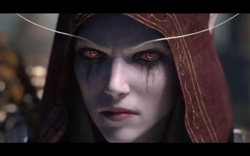 [部落向]超燃cg混剪 黑暗女王 希尔瓦娜斯·风行者_哔哩哔哩_bilibili