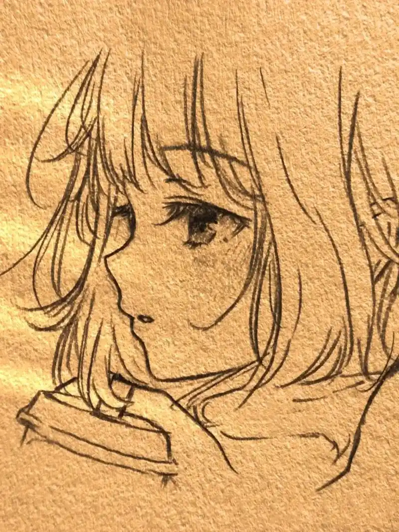 动漫人物 画起来#简笔画  liang bai真的好牛 - 抖音