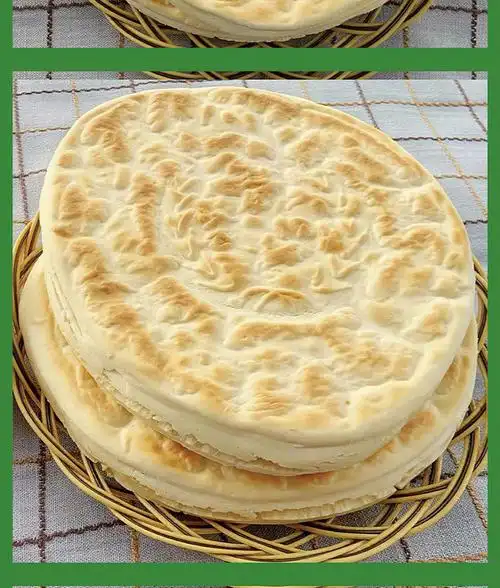 陕西锅盔馍特产手工原味锅盔饼即食大饼子早餐大馍馍原味1000克2个