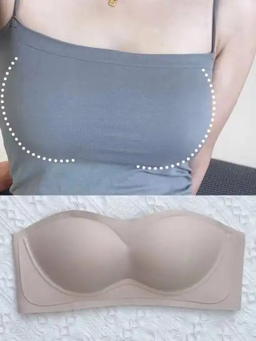 真的不会掉无肩带内衣yyds