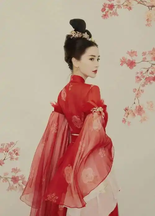 穿衣品味越来越高,古装原来更有魅力_汉服_杨颖_色彩