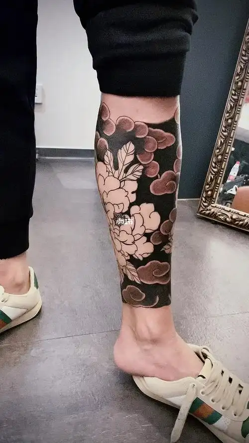 花腿纹身  #苏州纹身
