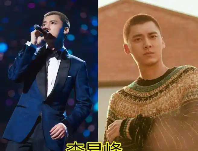 20岁的易烊千玺撞上33岁的李易峰同是寸头造型一个时尚一个酷帅