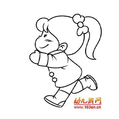 侧面人像简笔画人物简笔画大全侧面侧面人物简笔画小女孩侧面简笔画