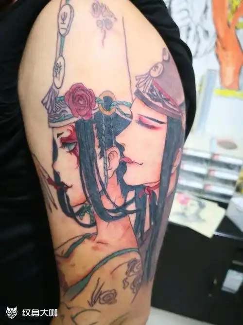 不良人_纹身图案手稿图片_至尊门～纹身社的纹身作品集