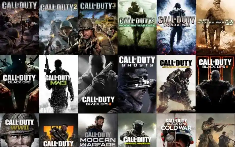 战地系列6部合集 使命召唤系列1-17合集,一次玩到爽!