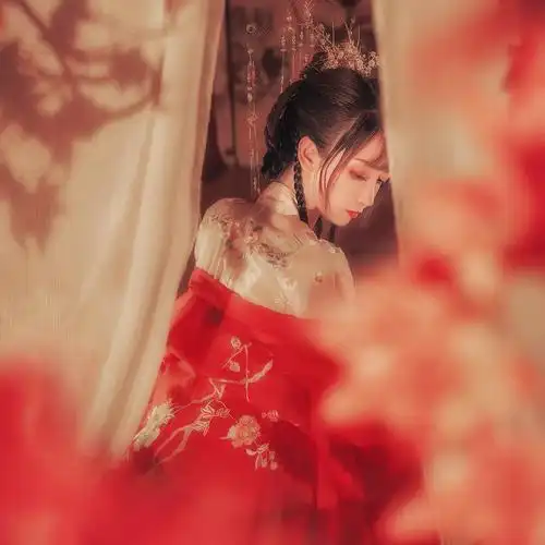 野洵 古风女喜收藏 禁二传一袭红衣霂倾城 公子一见误终身.