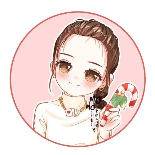 迪丽热巴_明星q版手绘_头像_壁纸_momo手绘工作室