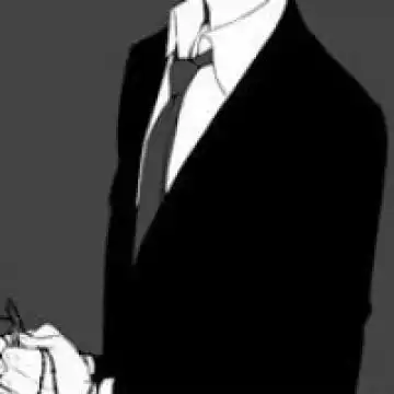 白衬衫和西服,卡通头像图片-回车桌面