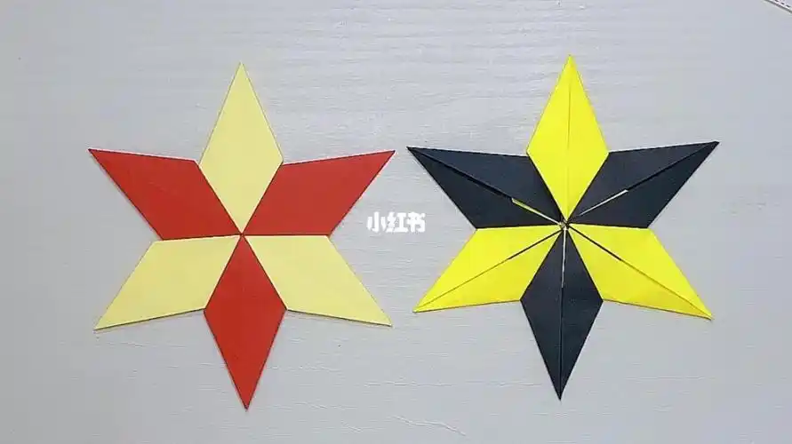 六角飞镖折纸教程
