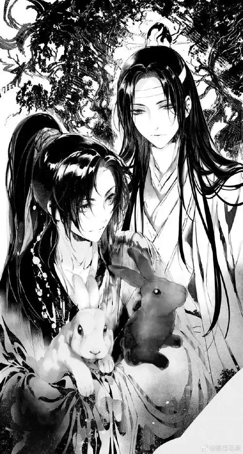 蓝忘机魏无羡天生一对##墨香铜臭 魔道祖师