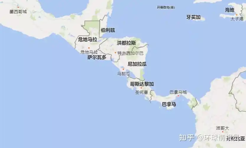 哥斯达黎加在中美洲的位置废除军队70余年,哥斯达黎加在动荡的中