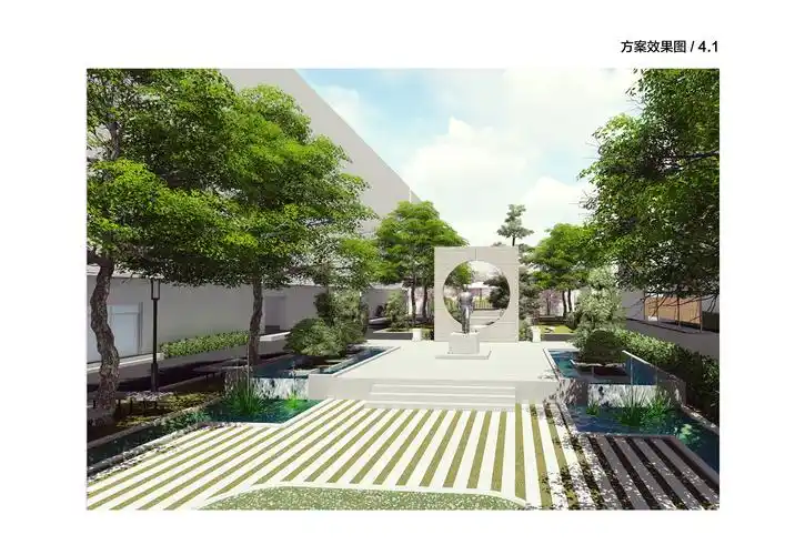 校园绿地改造——田野里|空间|景观设计|我是小小小以 - 原创作品