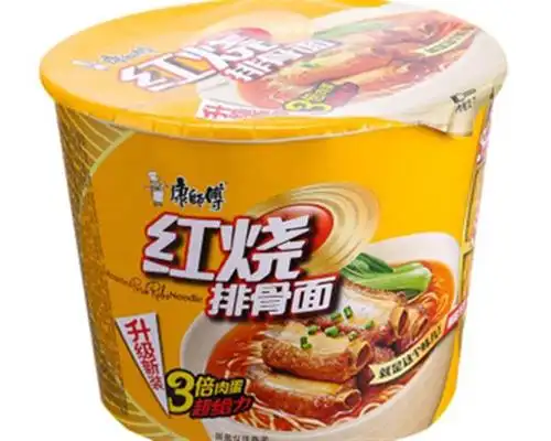 【康师傅】红烧排骨桶面105g