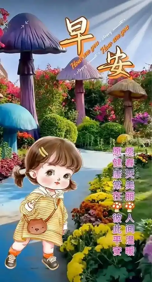 今日最新早上好表情图片大全,天问候,是真情的牵挂_生活_人生_开心