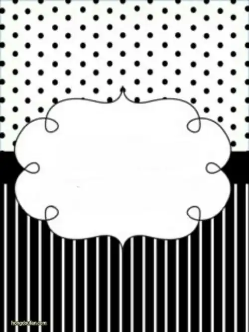 14个黑白卡通书皮作文封面空白图片打印