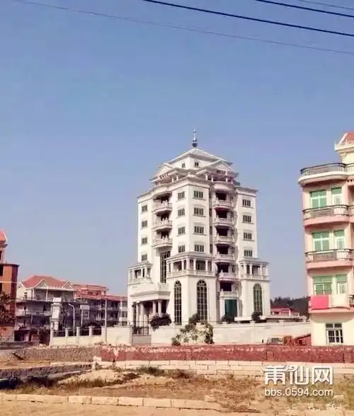 莆田乡下别墅大曝光土豪到极致没想到莆田农村别墅豪