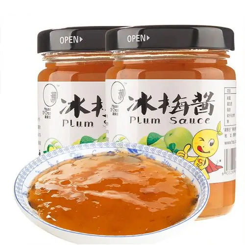 冰花酸梅230g2瓶潮汕特产冰梅酱烧烤鸭烧烤酱类调料