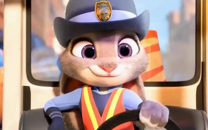 疯狂动物城朱迪兔开始金凯瑞摇头超级洗脑停不下来