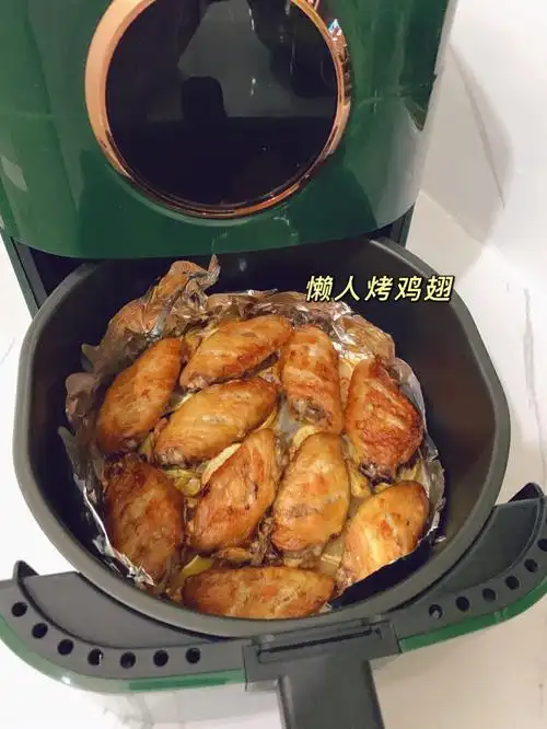 空气炸锅炸鸡翅这样做脆皮的太好吃了吧